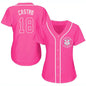 Baseball Jersey Houston Astros Jason Castro Pink Fashion Stitched Jerseys