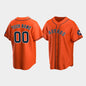 Custom Houston Astros Baseball Jerseys Orange Stitched Jerseys LOGO